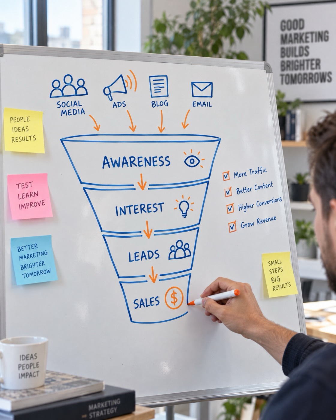 Marketing funnels at Kleos Studio, Yerevan