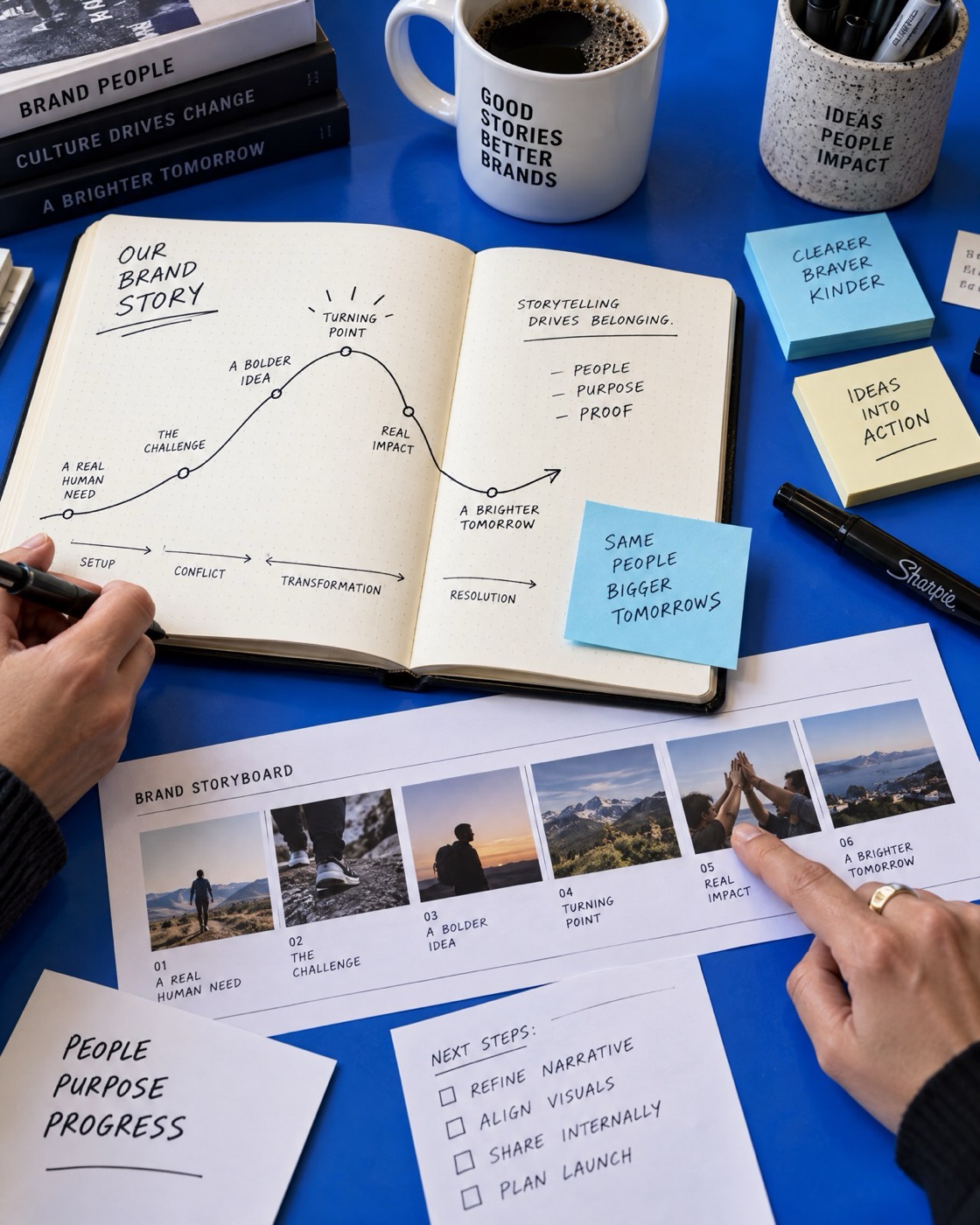 Brand storytelling at Kleos Studio, Yerevan
